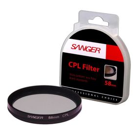Sanger 58mm Polarize Filtre