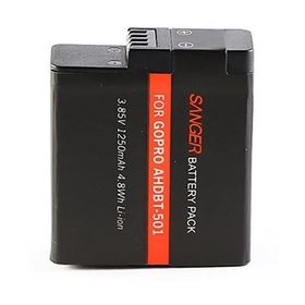 Sanger GoPro Hero5 - Hero6 - Hero7 Batarya
