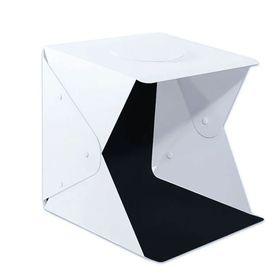 Sanger Portatif Işıklı 3 Ledli 40x40 cm Ürün Çekim Çadırı