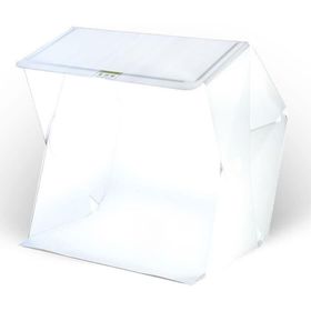 Sanger Portatif Işıklı 3 Ledli 60x60 cm Ürün Çekim Çadırı