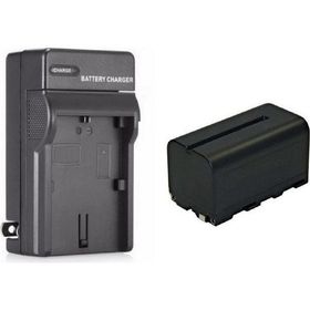 Sanger Sony NP-F750 Kamera ve Led 4.400 mAh Batarya Şarj Cihazı