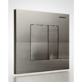 Sanica P03 Mat Krom Boyalı 21x18 cm Rezervuar Panel Takımı