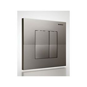 Sanica P03 Mat Krom Boyalı 21x18 cm Rezervuar Panel Takımı