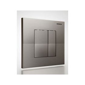 Sanica P03 Mat Krom Boyalı 21x18 cm Rezervuar Panel Takımı