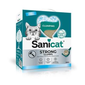 Sanicat 10 kg Strong Clumps Ekstra Güçlü İnce Taneli Kedi Kumu