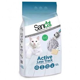SaniCat 10 lt Aktif Oksijenli Kalın Taneli Doğal Kedi Kumu