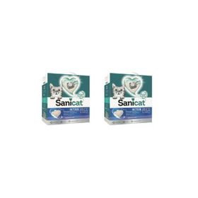 Sanicat Active White Topaklanan Kokusuz 2x6 lt Kedi Kumu