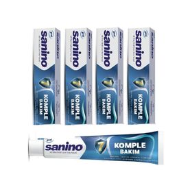 Sanino 4x75 ml Komple Bakım Diş Macunu