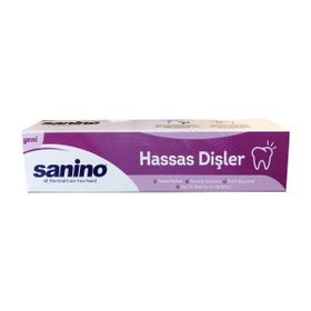 Sanino 6x75 ml Hassas Dişler Diş Macunu