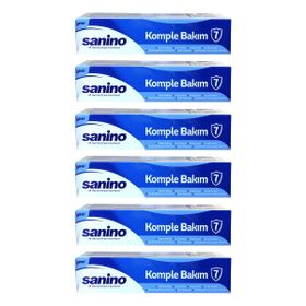 Sanino 6x75 ml Komple Bakım Diş Macunu