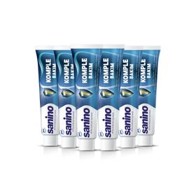 Sanino 6x75 ml Komple Bakım Diş Macunu