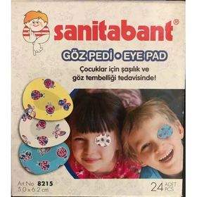 Sanita 8215 24'lü Desenli Çocuk Göz Pedi