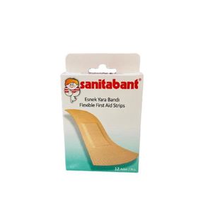 Sanitabant 12 Adet Esnek Yara Bandı