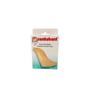 Sanitabant 12 Adet Esnek Yara Bandı