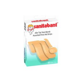 Sanitabant 20'li Aile Tipi Yara Bandı