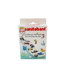 Sanitabant 20'li Çocuklar İçin Yara Bandı