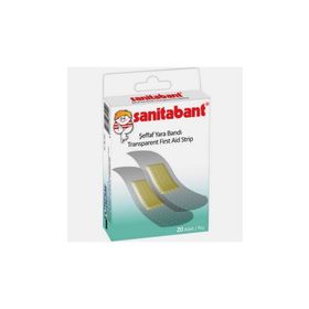 Sanitabant 20'li Şeffaf Yara Bandı