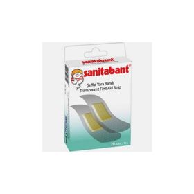 Sanitabant 20'li Şeffaf Yara Bandı