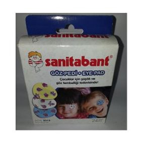 Sanitabant Çocuklar İçin 24 Adet Göz Pedi