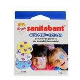 Sanitabant Çocuklar İçin 24 Adet Göz Pedi