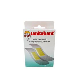 Sanitabant Şeffaf 20'li 610 Transparent Yara Bandı