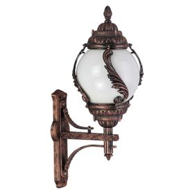 Şanlı 65 cm Dış Mekan Meşale Akrilik Camlı Duvar Apliği