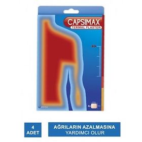 Şanlı Capsimax 4 Adet Termal Flaster