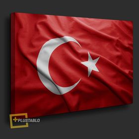 Şanlı Türk Bayrağımız Kanvas Tablo