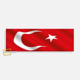 Şanlı Türk Bayrağımız Kanvas Tablo