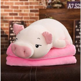 Sanlindou Beyaz Domuz 40 cm Peluş Oyuncak