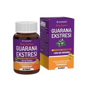 Sanmark Guarana Ekstresi 800 mg 60 Tablet