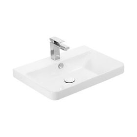 Sanovit Luxury 60 cm Beyaz Konsollu Lavabo