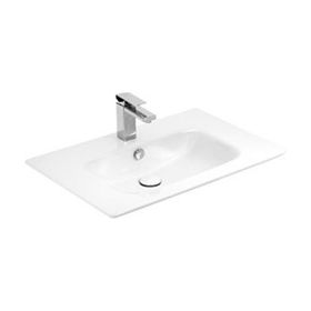 Sanovit Sharp 70 cm Beyaz Konsollu Süper İnce Lavabo