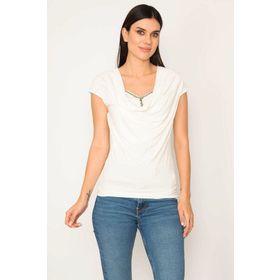 Şans 26A25941 Kemik Kadın Bluz
