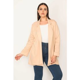 Şans 26A31778 Camel Kadın Ceket