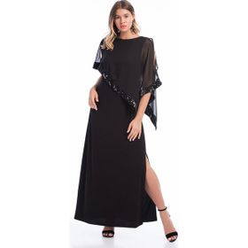 Şans 65N14379 Siyah Kadın Elbise