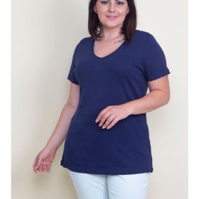 Şans 65N17529 Lacivert Kadın Bluz