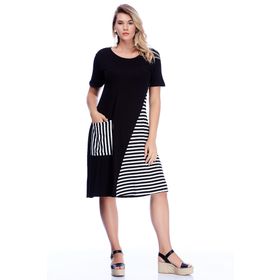 Şans 65N24230 Siyah Kadın Elbise