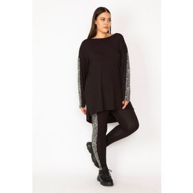 Şans 65N28371 Siyah Kadın Pantolon