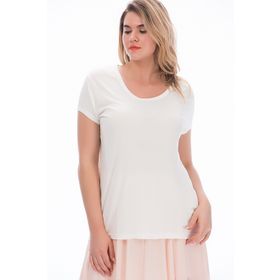 Şans 65N28808 Beyaz Kadın Bluz