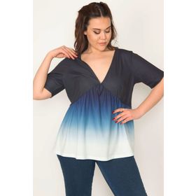 Şans 65N32896 Renkli Kadın Bluz