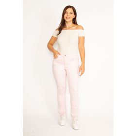 Şans 65N34542 Pembe Kadın Pantolon