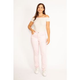 Şans 65N34542 Pembe Kadın Pantolon
