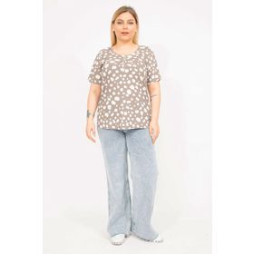 Şans 65N35792 Vizon Kadın Bluz