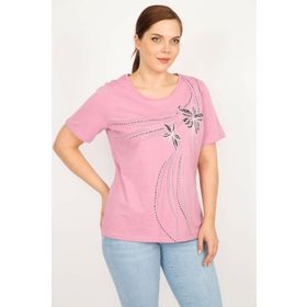 Şans 65N35926 Pembe Kadın Bluz