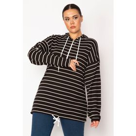 Şans 65N36248 Siyah Kadın Tunik