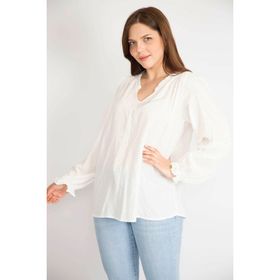 Şans 65N36339 Kemik Kadın Bluz