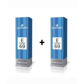 Sansiro E69 EDP 2x50 ml Ferah&Şipre Erkek Parfümü