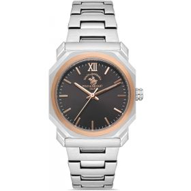 Santa Barbara Polo SB.1.10256.3 Gri Kadın Kol Saati