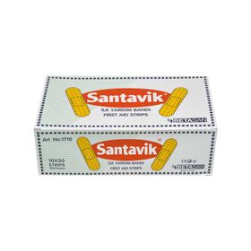 Santavik 10x30'lu Paket Yara Bandı